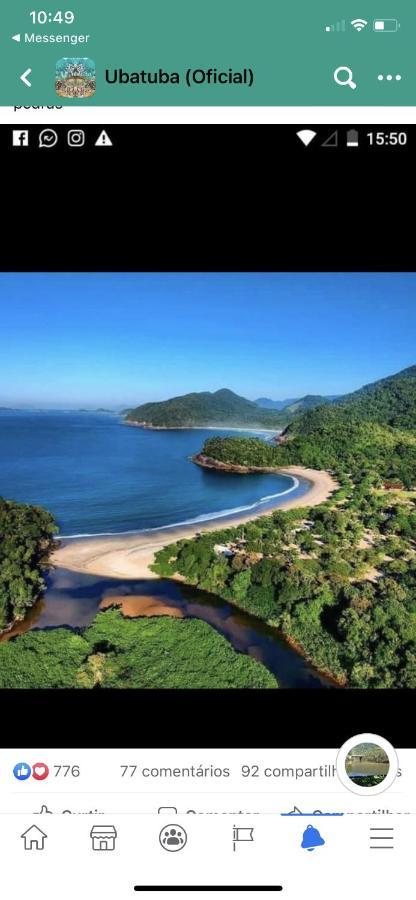 Apartamento Maranduba Ubatuba Bagian luar foto