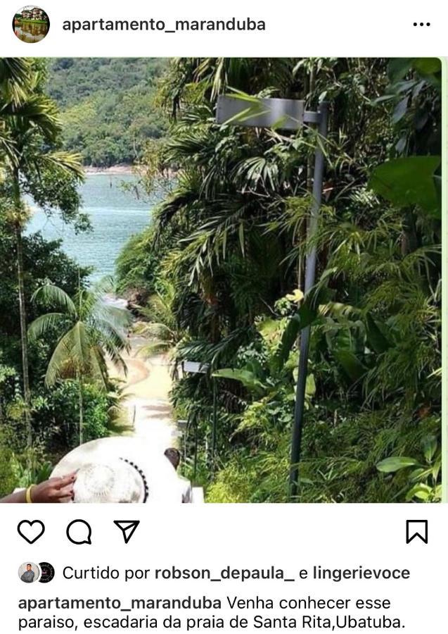 Apartamento Maranduba Ubatuba Bagian luar foto